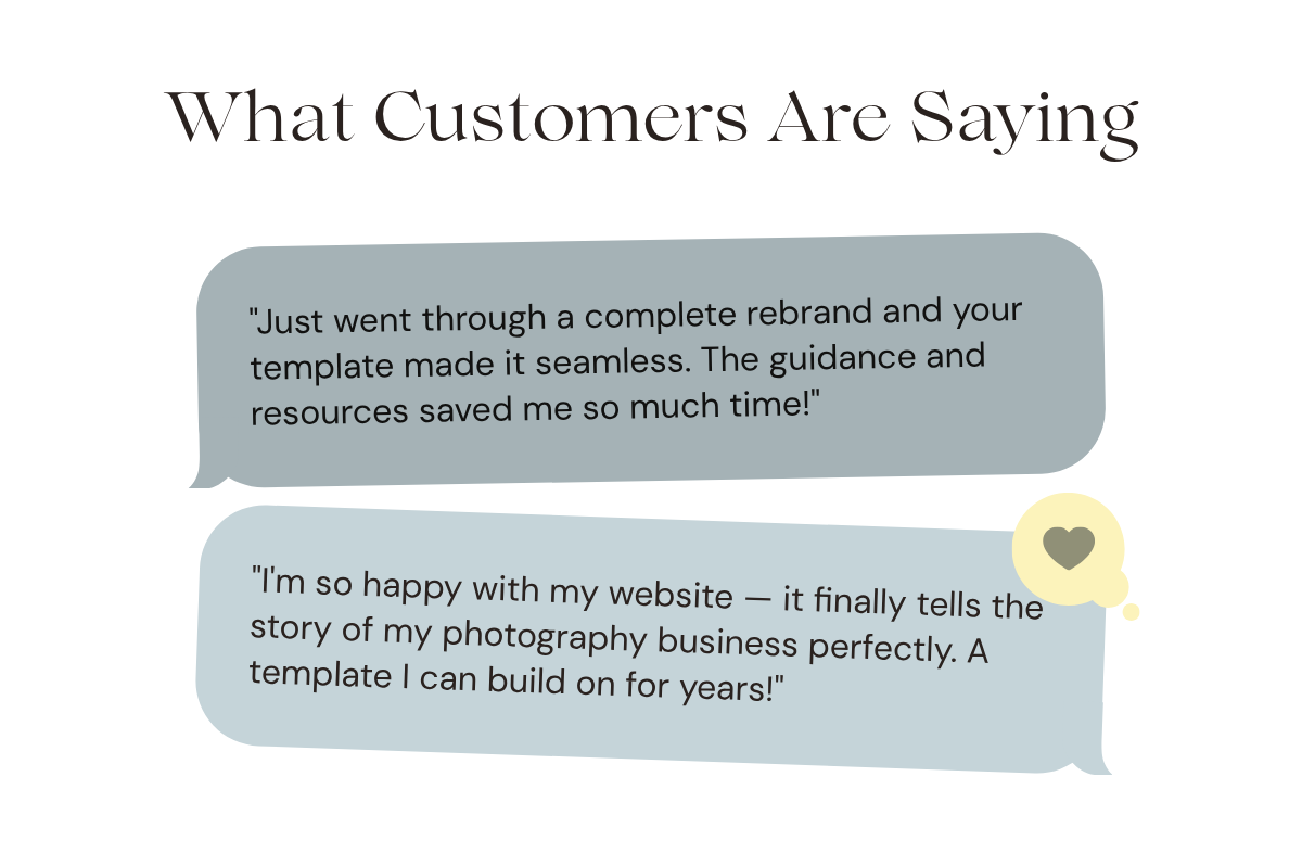 What Customers Are Saying. 