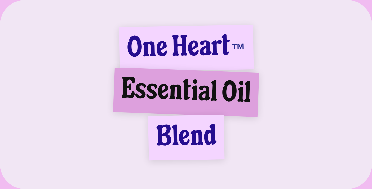 One Heart™. Essential Oil. Blend.